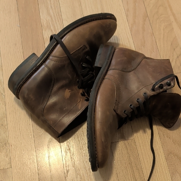 Thursday Boot Men\'s Captain Brown Leather Boots